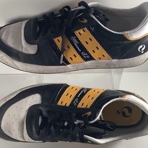 Men’s Quick q1905 Maurissen SL Black/Yellow/White Sneaker Size US9.5